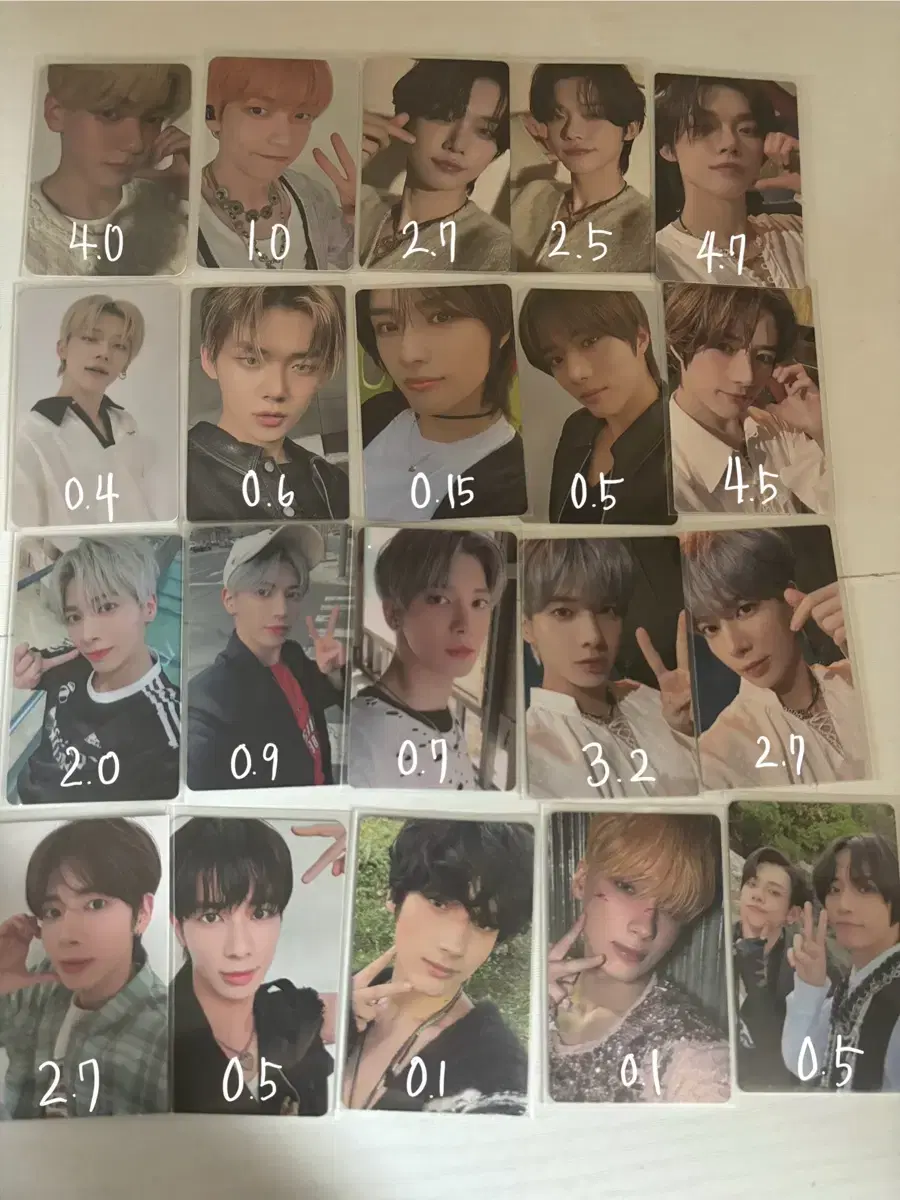 txt soobin yeonjun beomgyu taehyun hueningkai bulk photocard wts Sell Sisqing