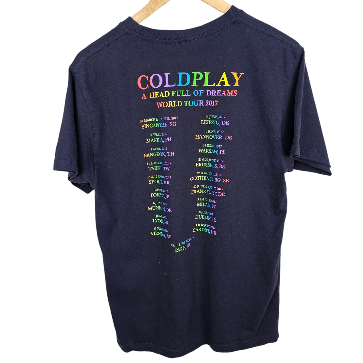 [S] Coldplay World Tour 2017 콜드플레이 티셔츠