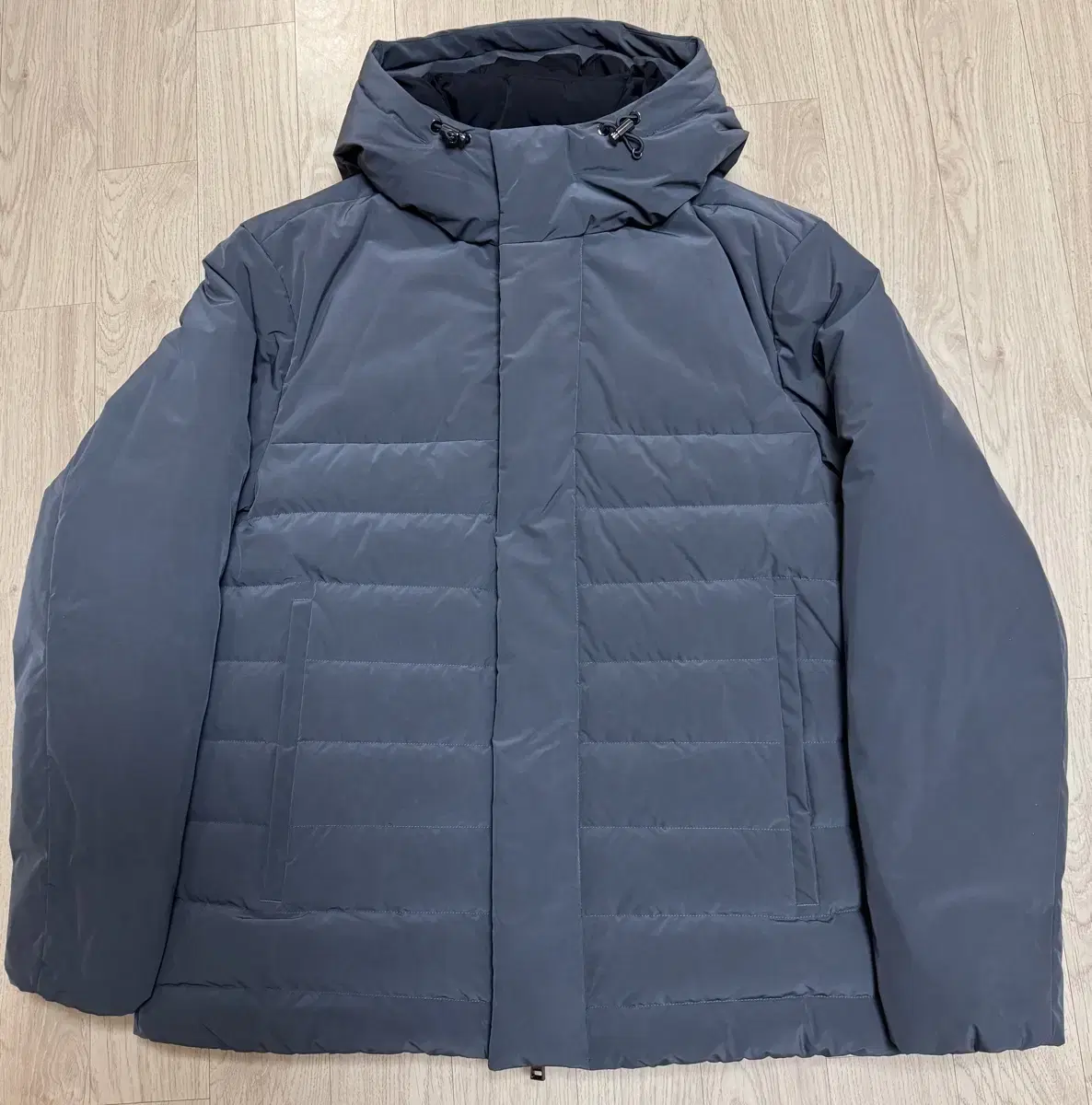 Terry nicholas Fei Nylon Puffer Padded Dark Melange L New