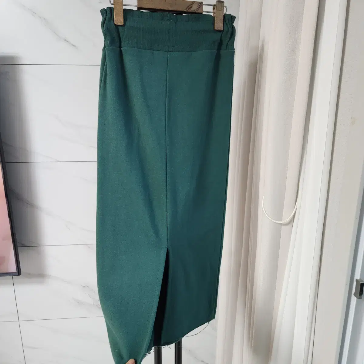 New Arrivals Steamed Green Long Skirt S