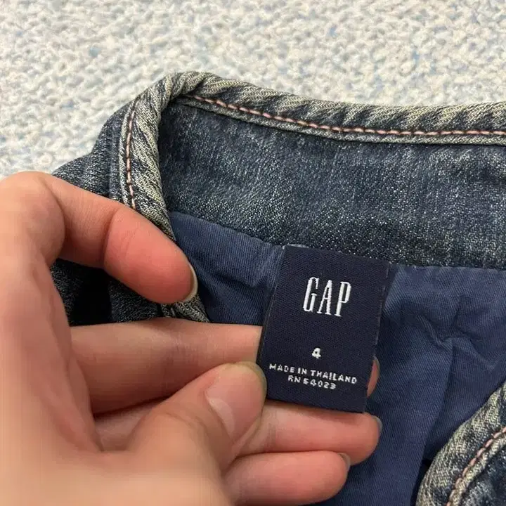 [ 정품/4 ] GAP 갭 청자켓