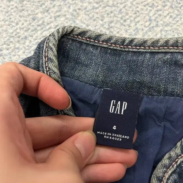 [ 정품/4 ] GAP 갭 청자켓