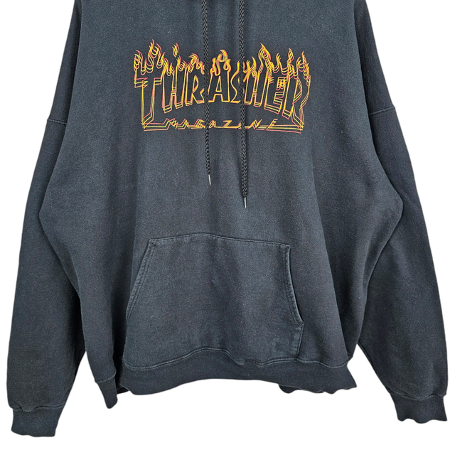 [XL] Thrasher 트레셔 후드 티셔츠