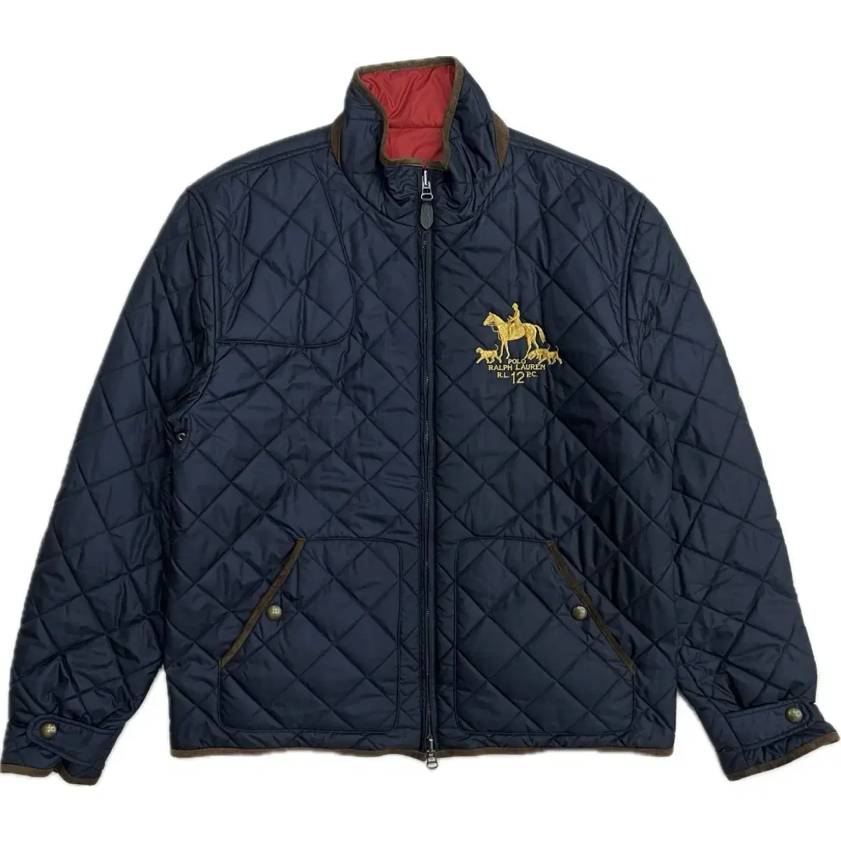 Polo Ralph Lauren Reversible Quilted Jacket 105 size XL windbreaker