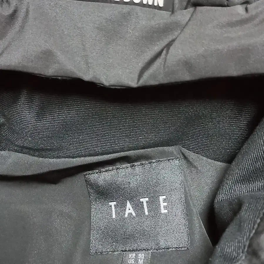 TATE 거위털롱패딩90