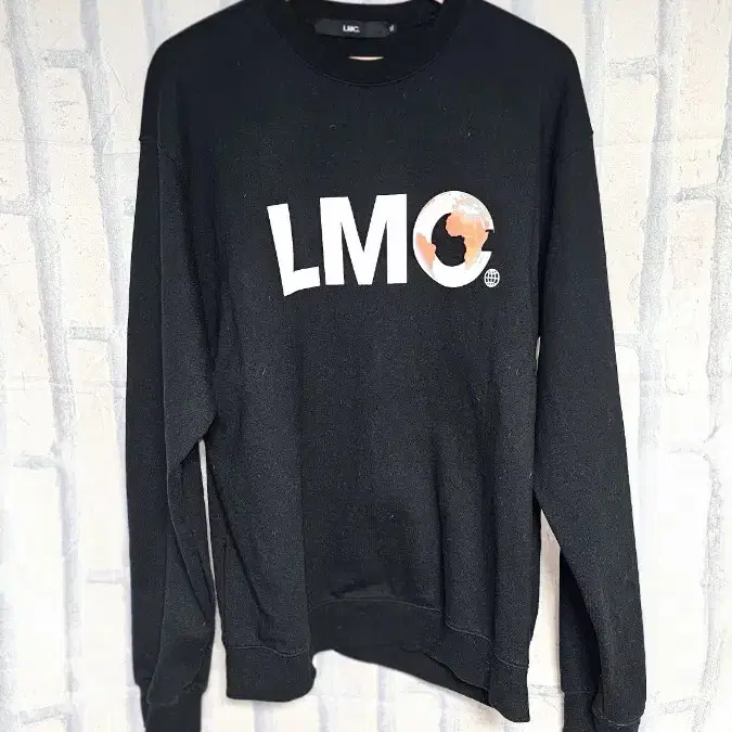 LMC 맨투맨 블랙 XL