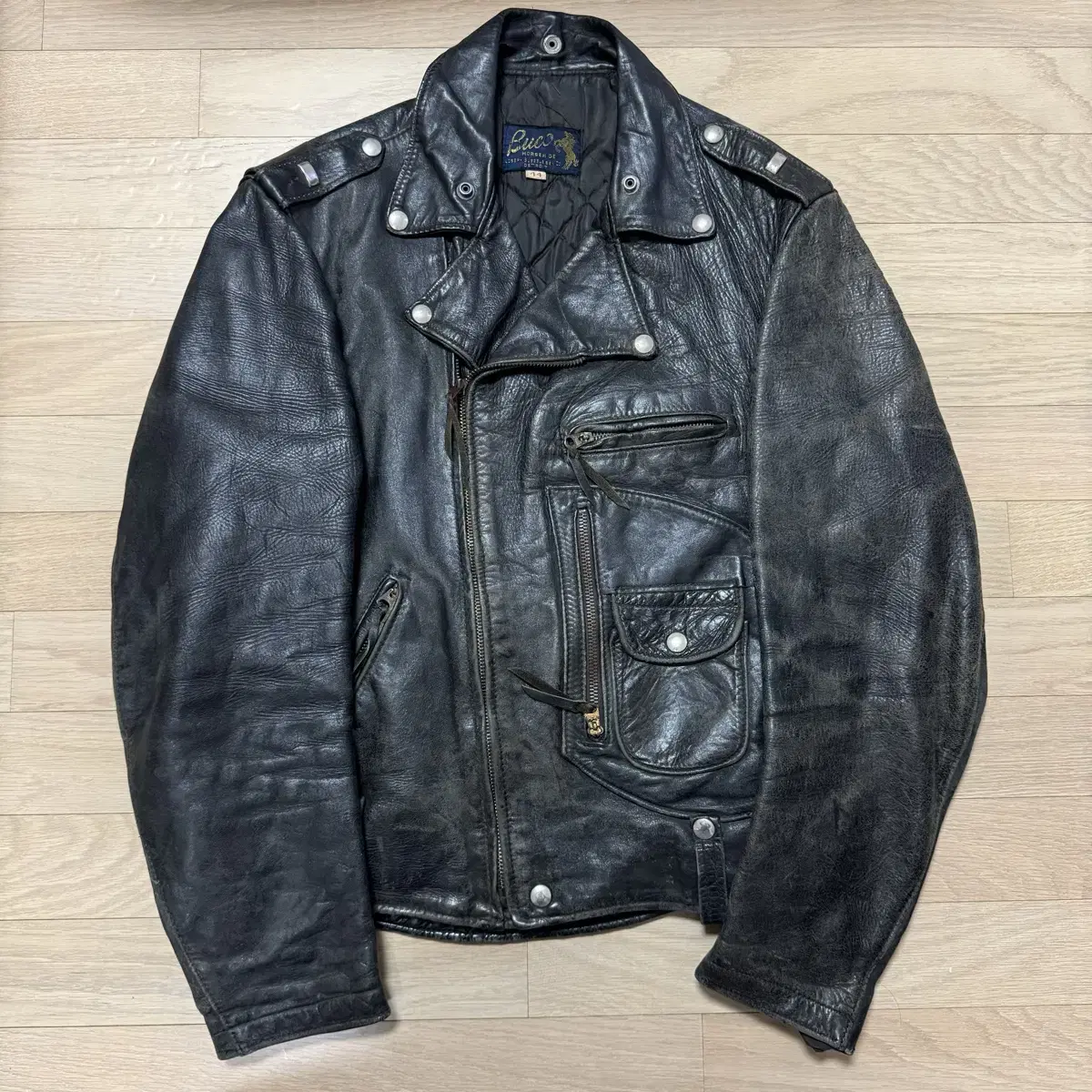 50s original buco j-24 leather jacket