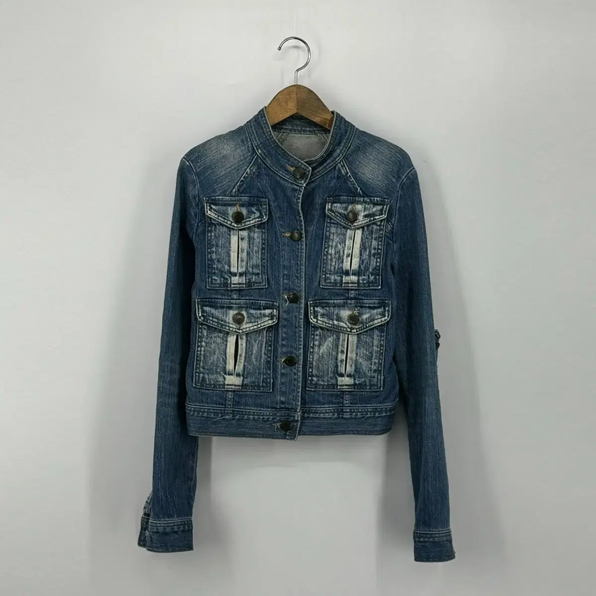 빈티지 크롭 청자켓 (F size / DENIM)