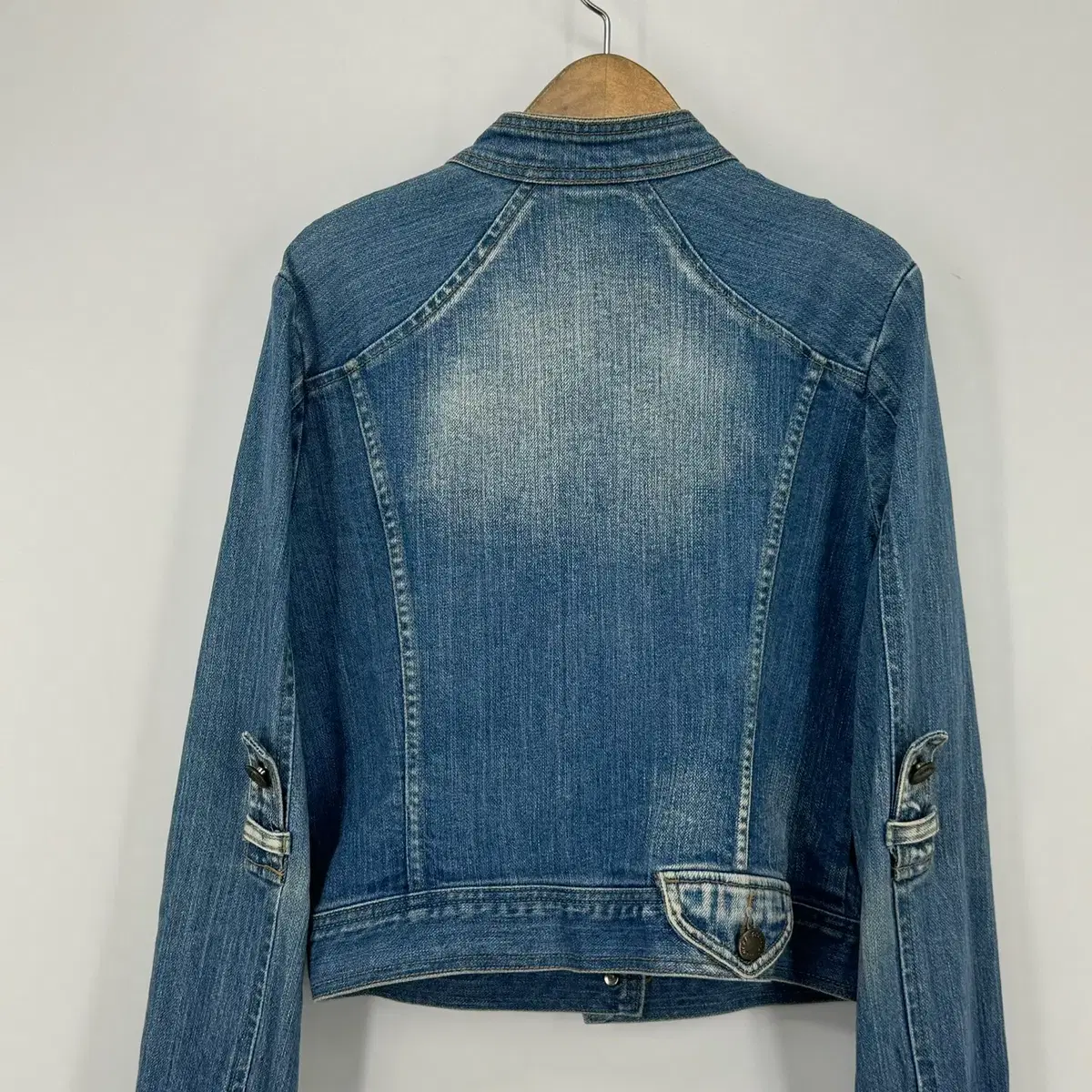 빈티지 크롭 청자켓 (F size / DENIM)