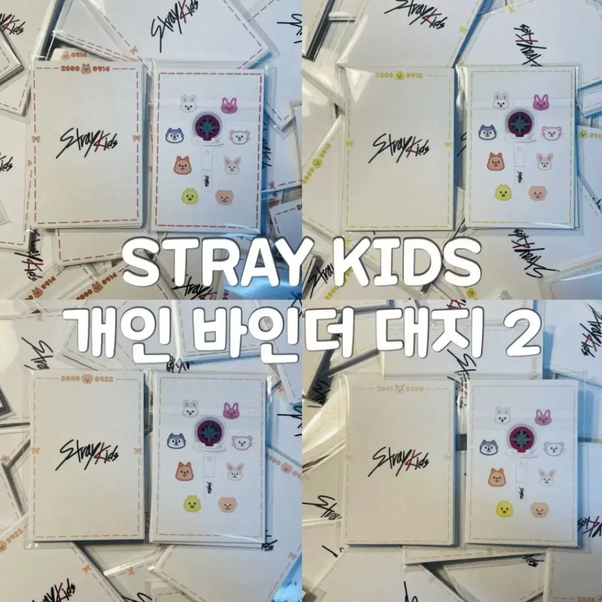 [Stray Kids] 스키즈 개인 바인더 대지 (동생 라인)