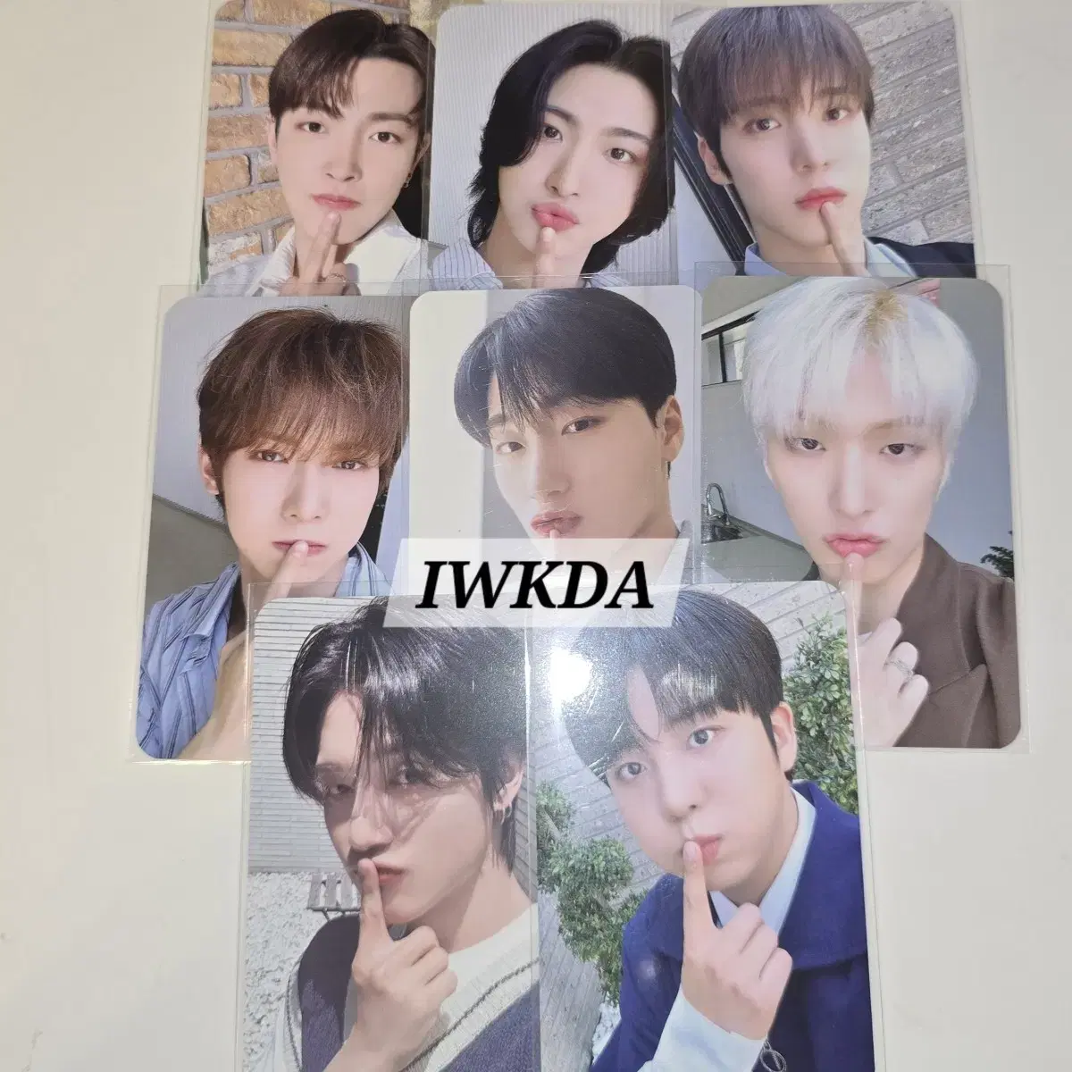 ateez ateez ateez entry photocard set