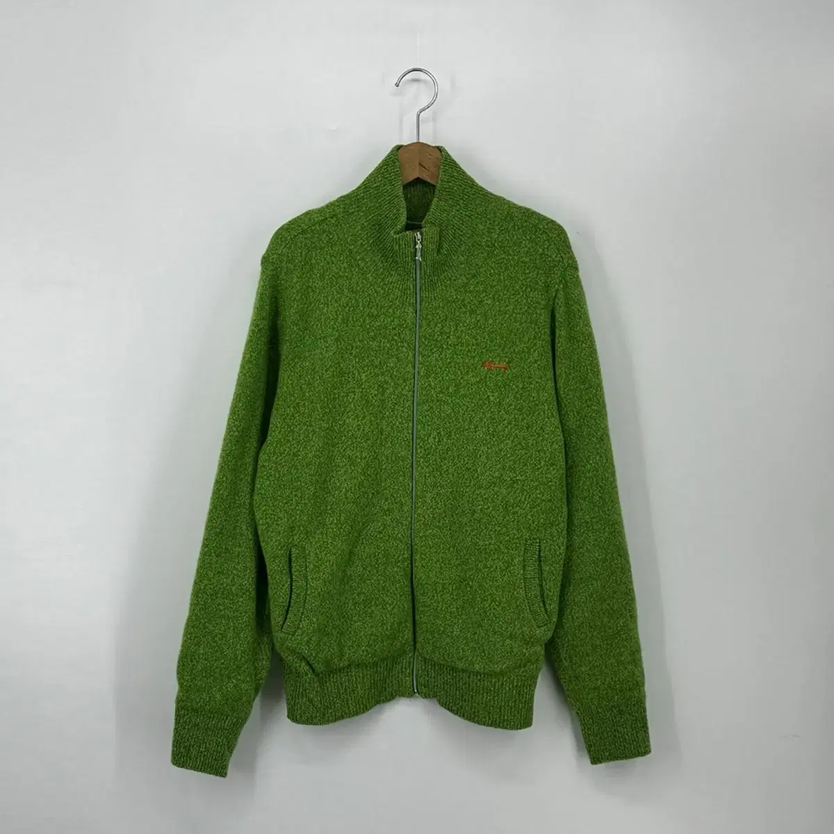 루이스까스텔 니트 집업 점퍼 (105 size / GREEN)