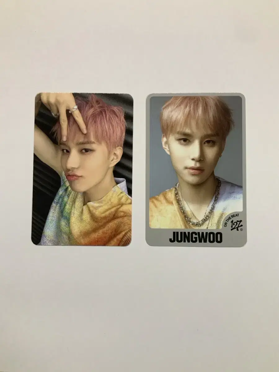 NCT 127 jungwoo trading photocard tc peek-a-boo walk bulk full set