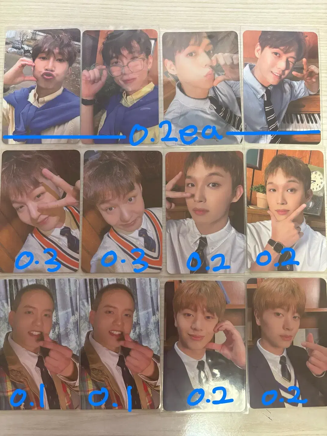 BTOB MyWind album Wind version photocard WTS