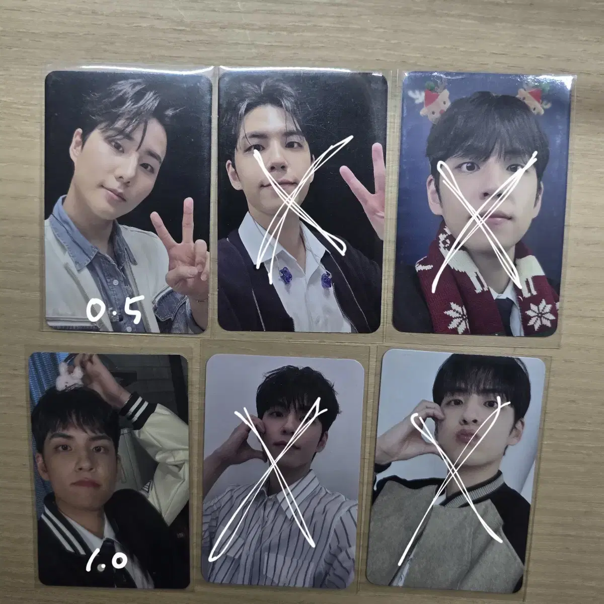 Day 6 photocard wts Admission Photocard postcard Denimals pop up Cherry Blossom Con Autumn Leaf Con Fanmeeting