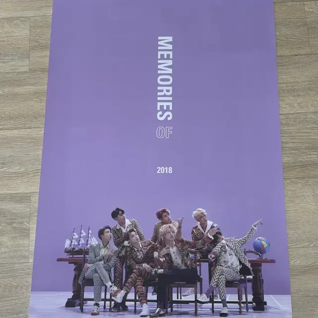 방탄 2018메모리즈 족자 포스터 poster