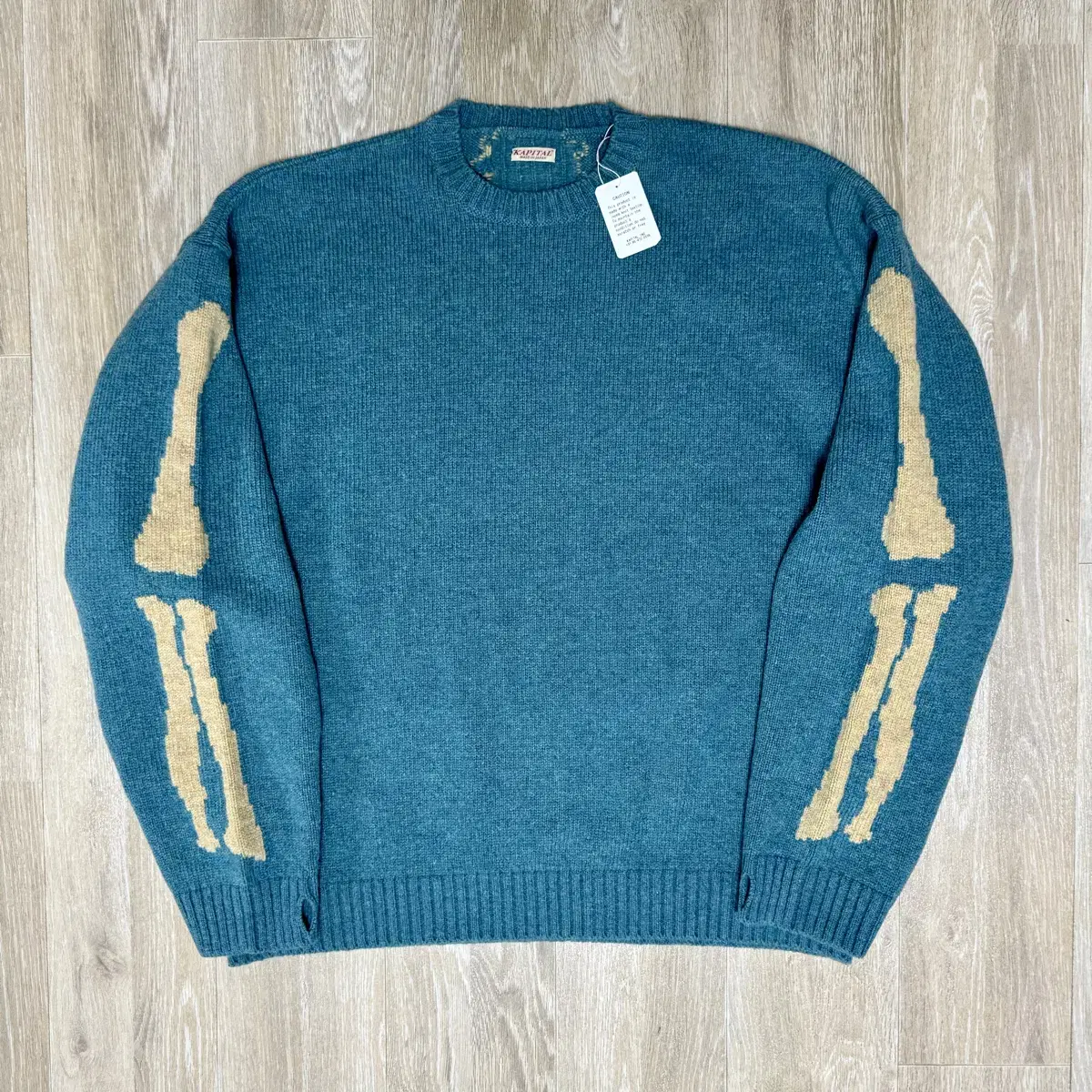 [3]Capital 5G Wool Crewneck Bonnet Saxophone Sax Bloo