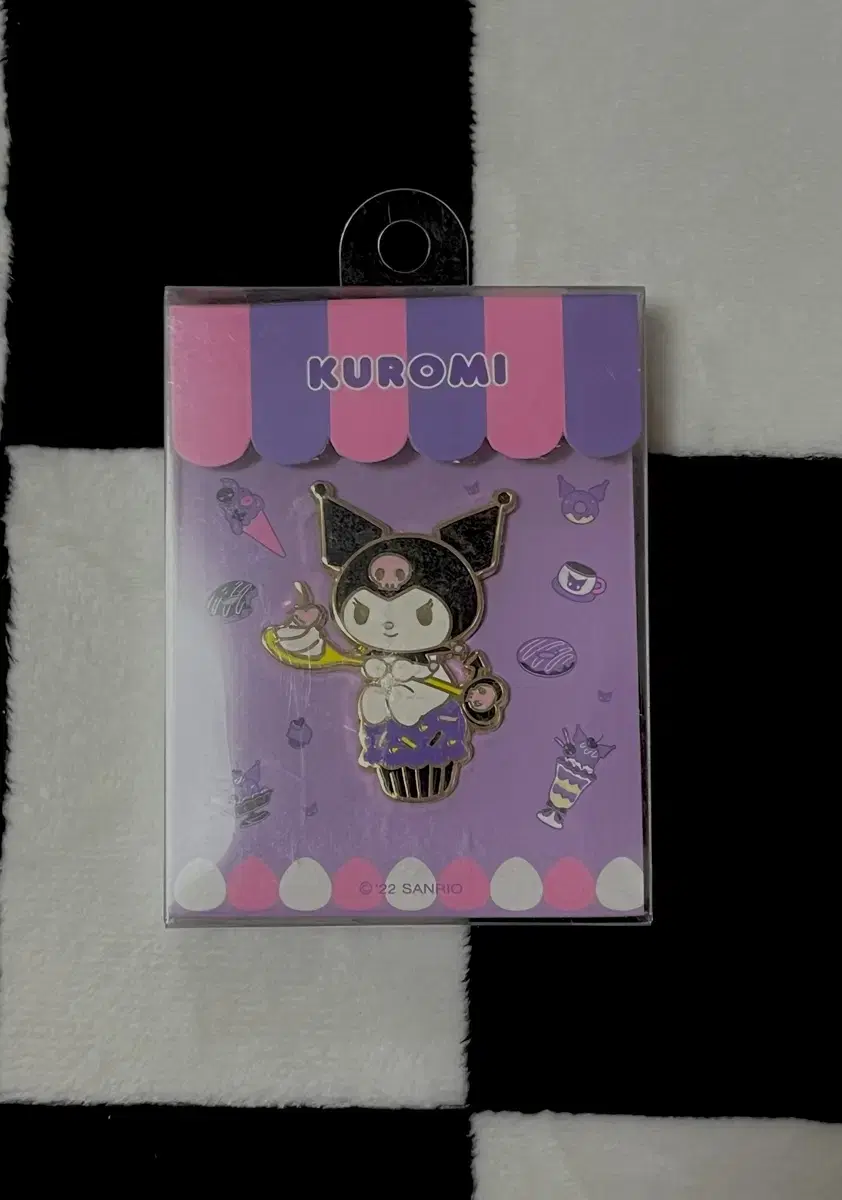 Kuromi Dessert Pin Badge