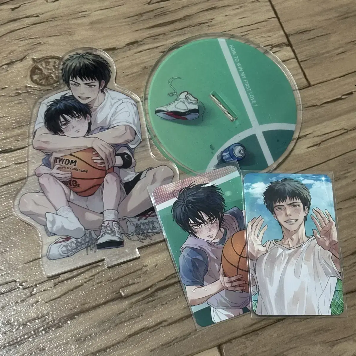 SLAM DUNK Tae Woong Dae Man acrylic stand Photo Kard Seo Tae Woong Jung Dae Man