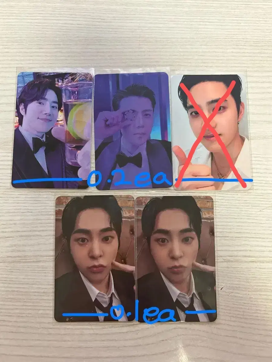 Exo Creamsoda Exist album photocard wts suho sehun d.o. Xiumin