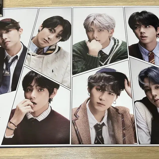 방탄 맵솔 map of the soul 7 포스터 poster