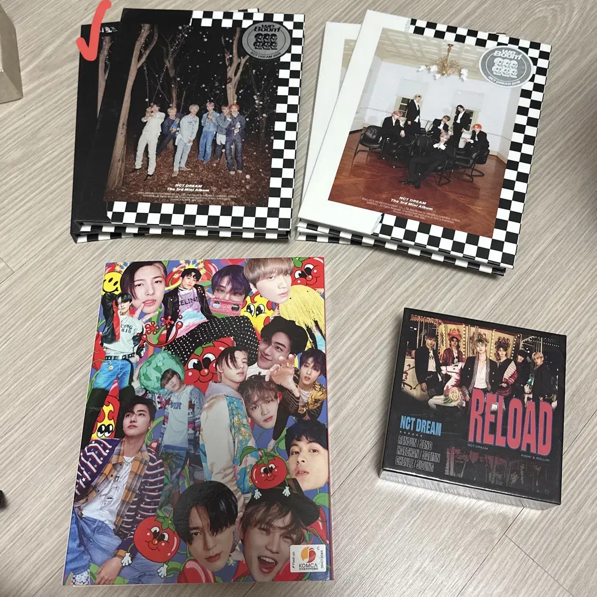 NCT DREAM nct Dream unsealed album in bulk