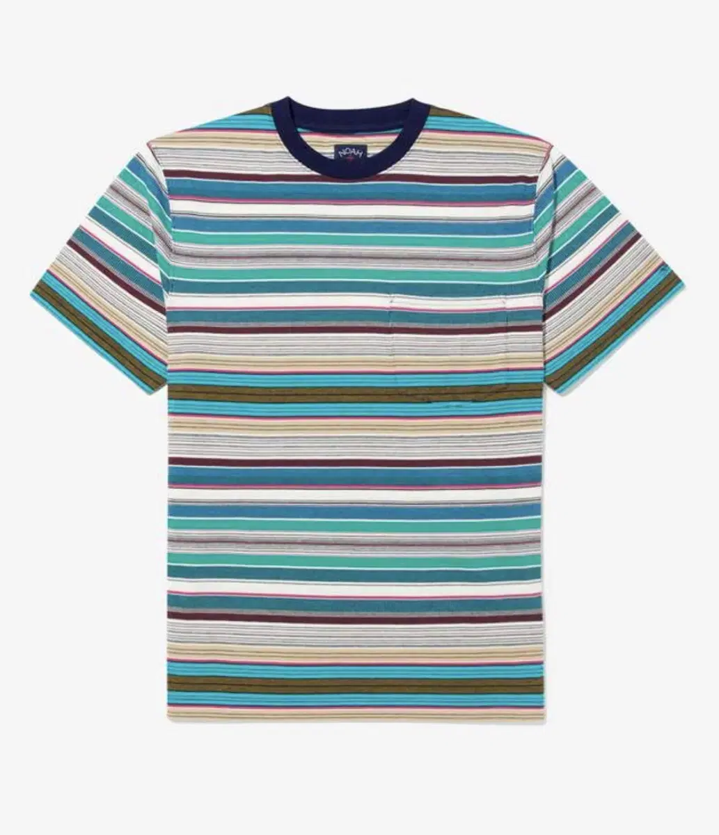 (Size XL) noah NOAH striped short sleeve tee.