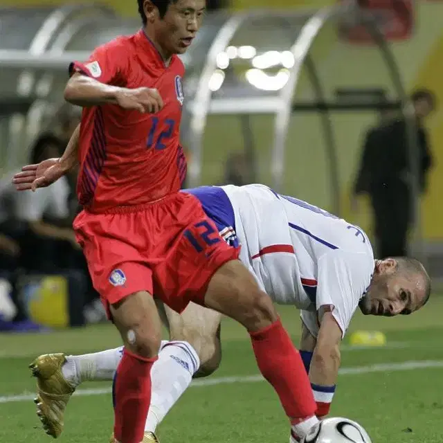 2006-2008 대한민국 축구 유니폼 이영표 #12 (아이콘매치)