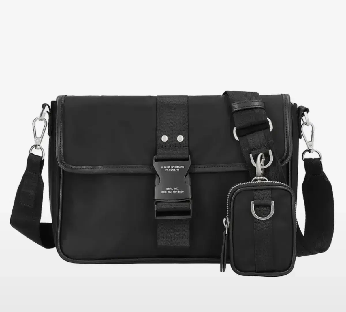 에스에스알엘 brevity flap buckle bag ssrl 크로스백