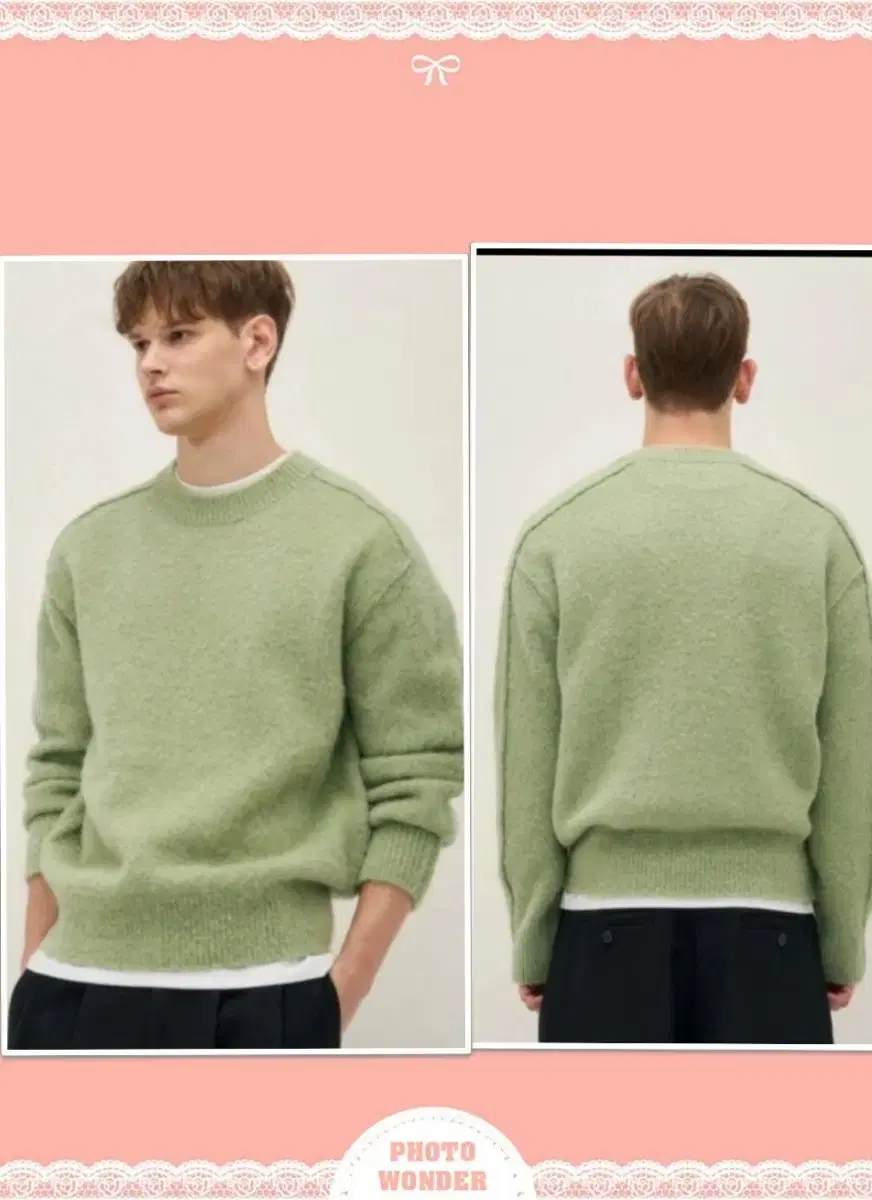 [System Homme] Alpaca Blend Knit 23FW425,000 won(1 piece)