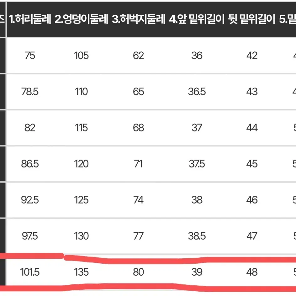 리치무드 와이드팬츠 빅사이즈 42