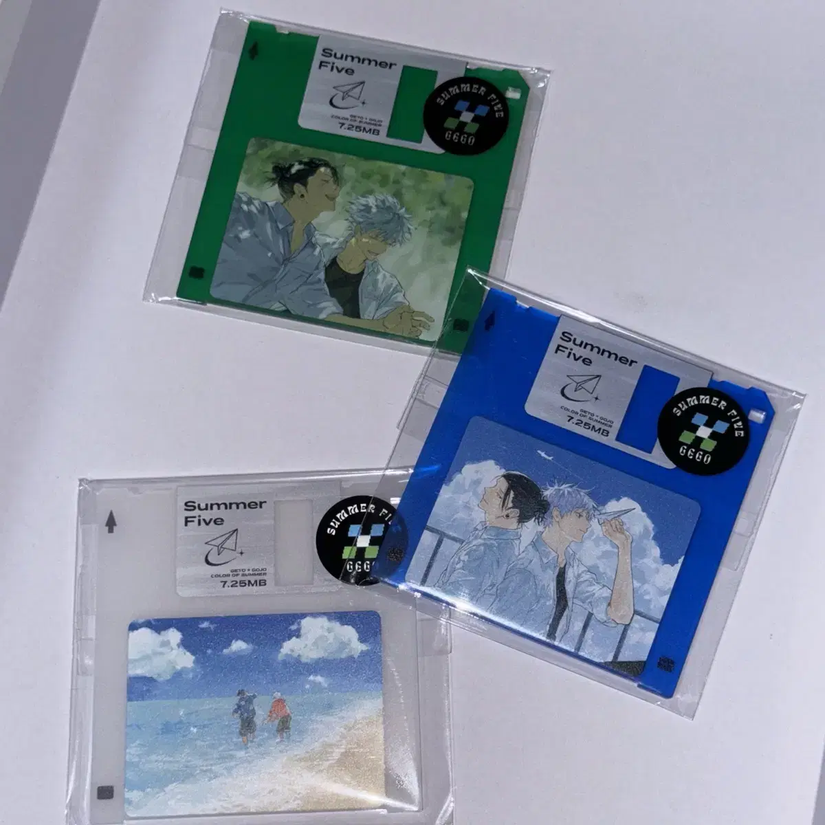 [Bulk/Unsealed] Chunmu-nim Gego Floppy Disk Zuu Spinning Ghetto Gojo Acrylic