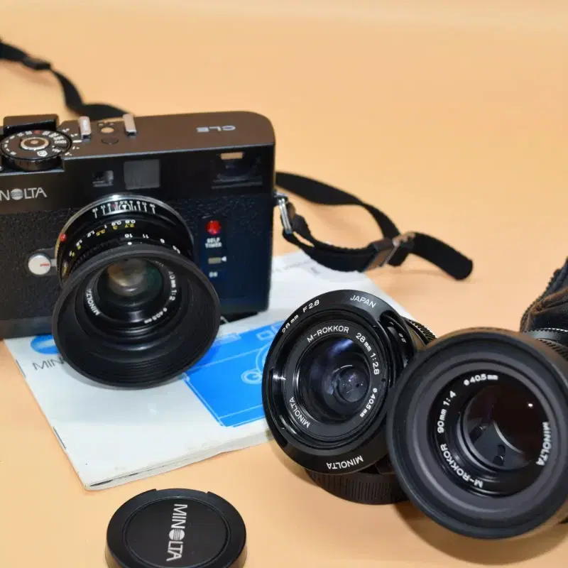 [필름카메라] MINOLTA CLE PERPECT SET