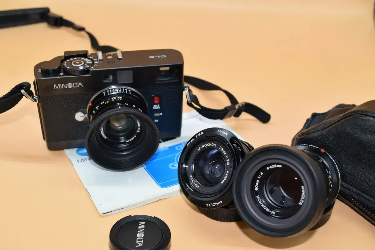 [필름카메라] MINOLTA CLE PERPECT SET