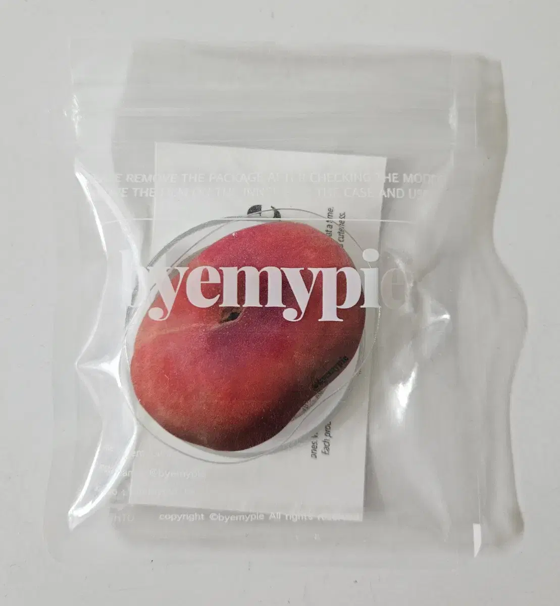 바이마이파이 납작복숭아 맥세이프 그립톡 donut peach tok