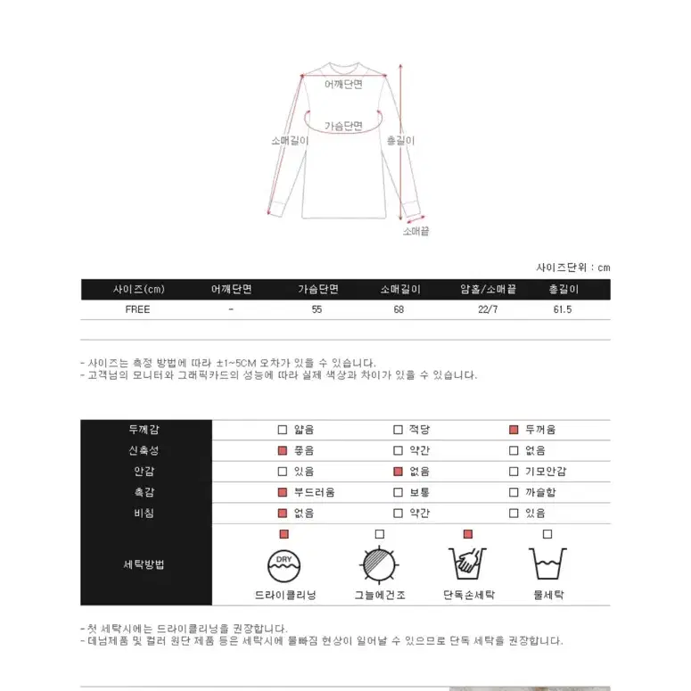 [새상품]파인땡큐 브이넥 긴팔 니트 메이비베이비 프롬데이원 핀르 체리코코