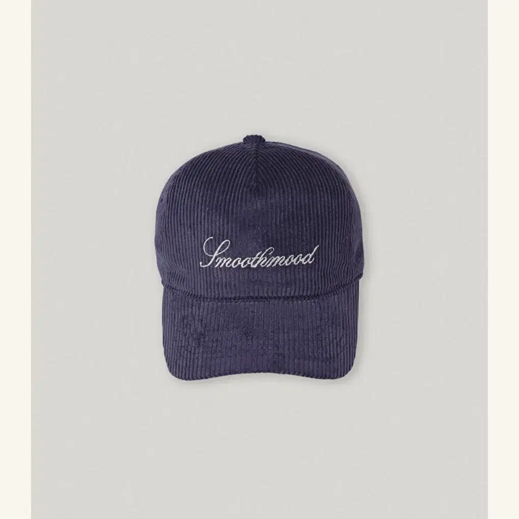 스무드무드 Blueberry Corduroy Logo Ball Cap