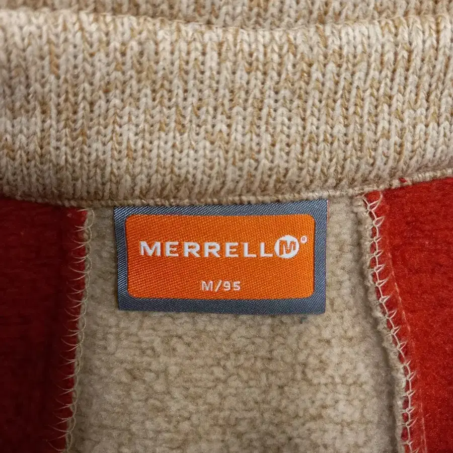 M90 MERRELL Kor 여성 기모 반집업 스웻셔츠 M-691