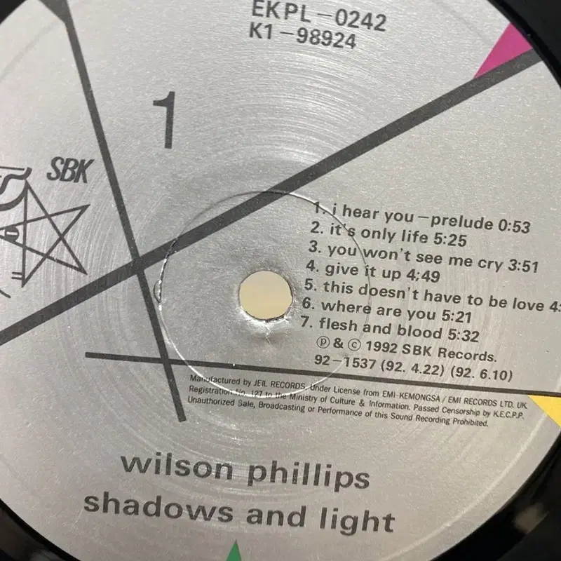 WILSON PHILLIPS LP / AA3945