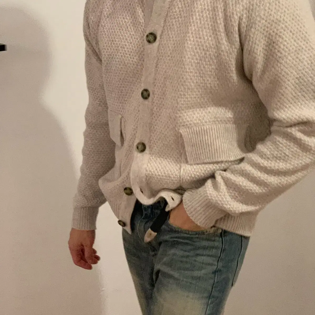 HM C5181 Berlin Waffle Cardigan