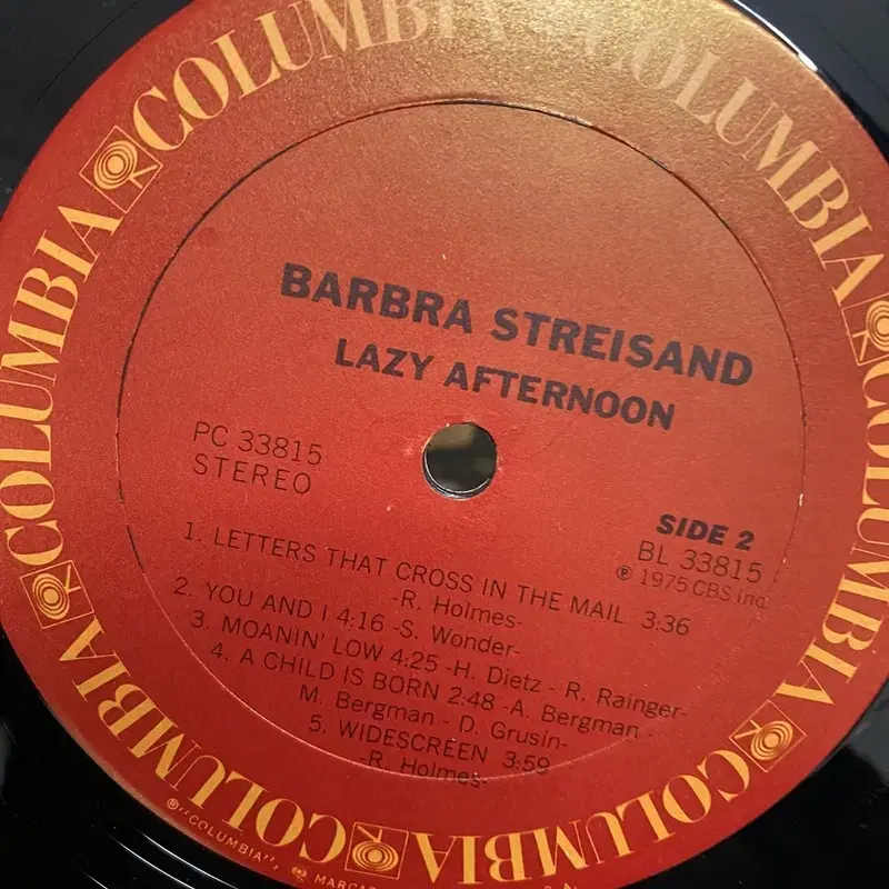 BARBRA STREISAND LP / AA6042