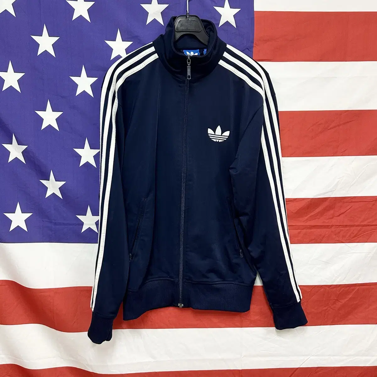 48.adidas Navy Firebird JerseyS90