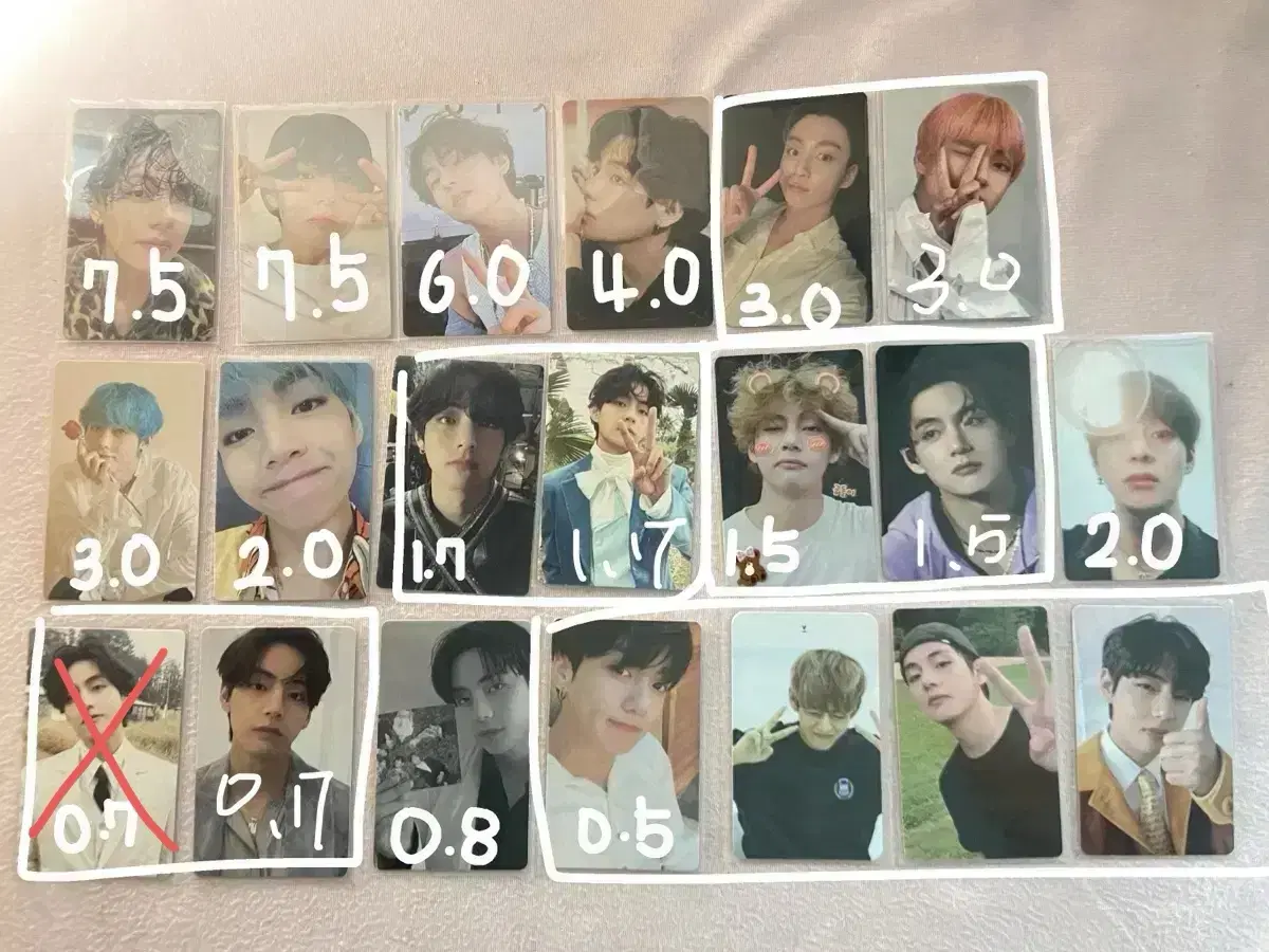 BTS kim taehyung jeon jungkook jungkook Taehyung v Photocard