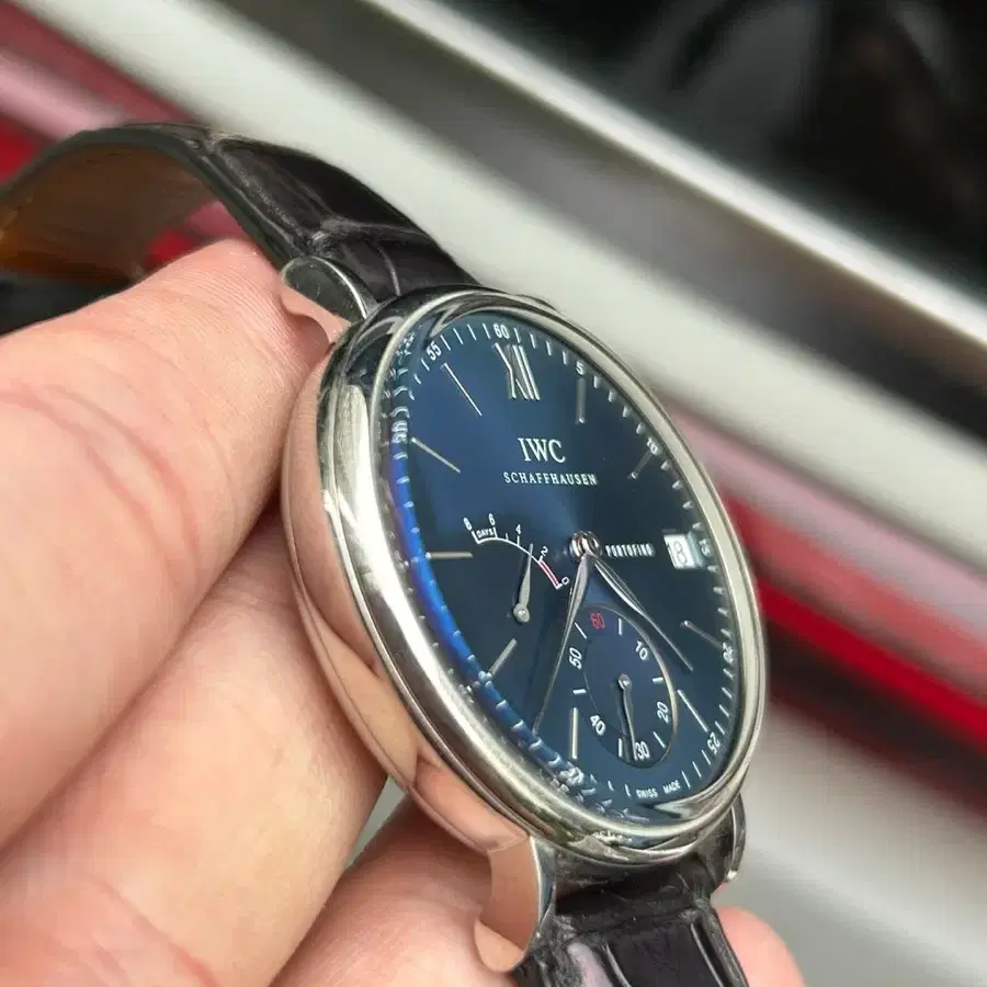 Iwc 포르투기즈 8days 핸드운드 청판