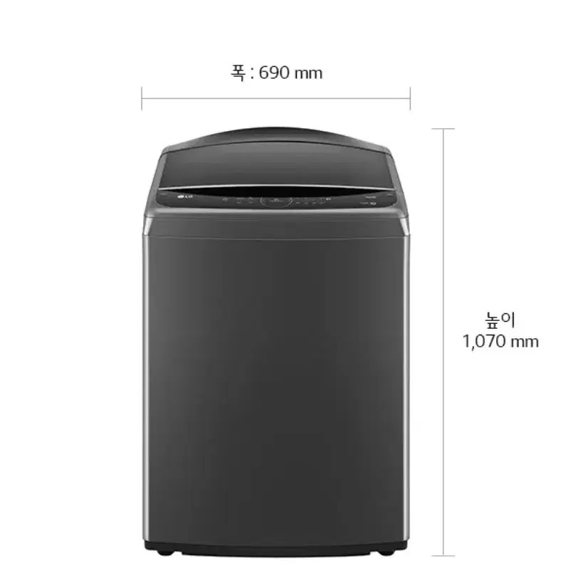 LG 21kg 인공지능 세탁기(통돌이)