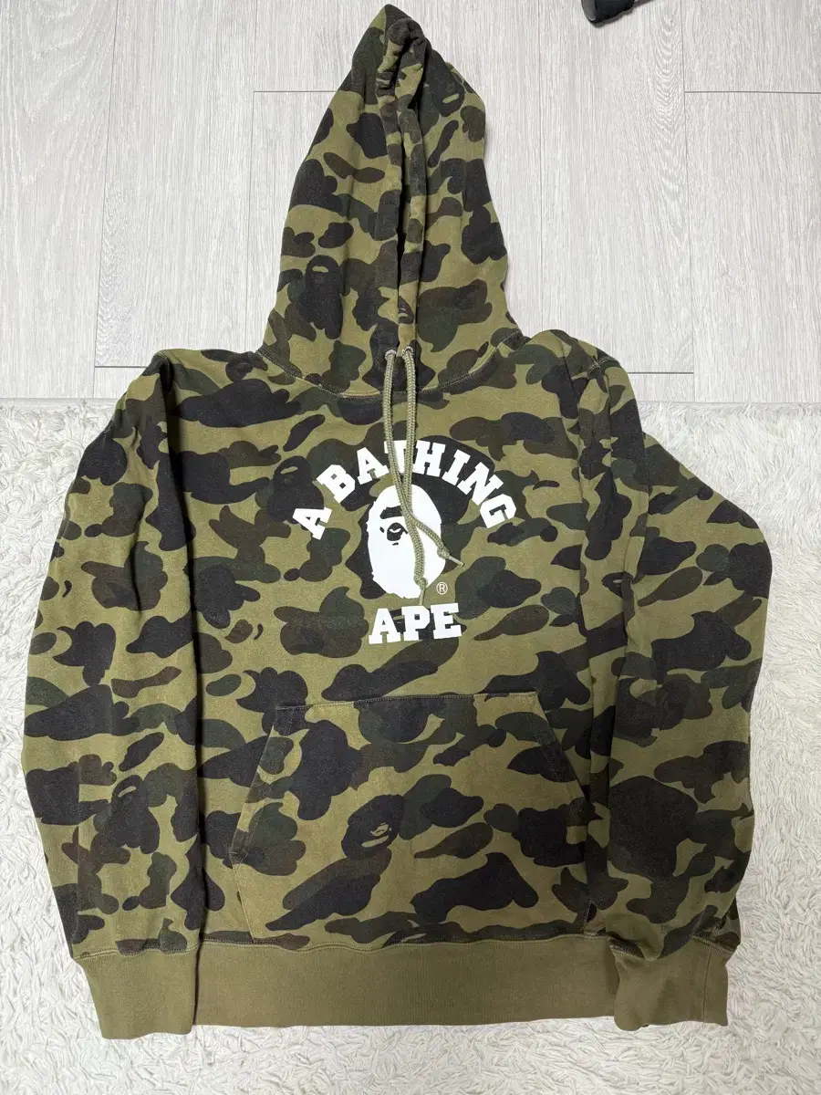 (XL) Bape 베이프 녹계 후드티