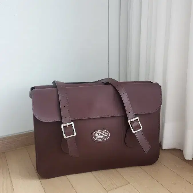 헤리티지사첼 papa's school bag 브릭