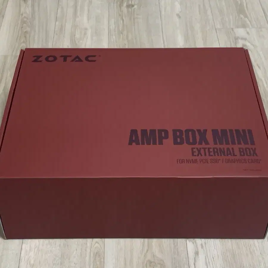 ZOTAC AMP BOX MINI + GTX1060 3GB (eGPU)