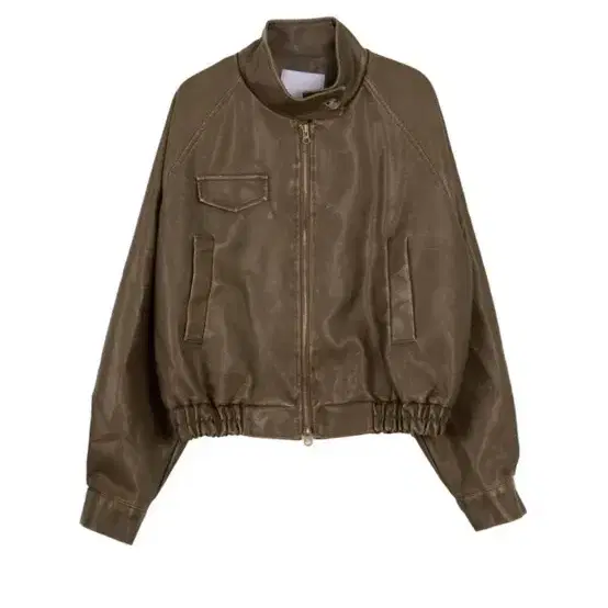 릿킴 레더 자켓 LEATHER WASHING BOMBER JACKET