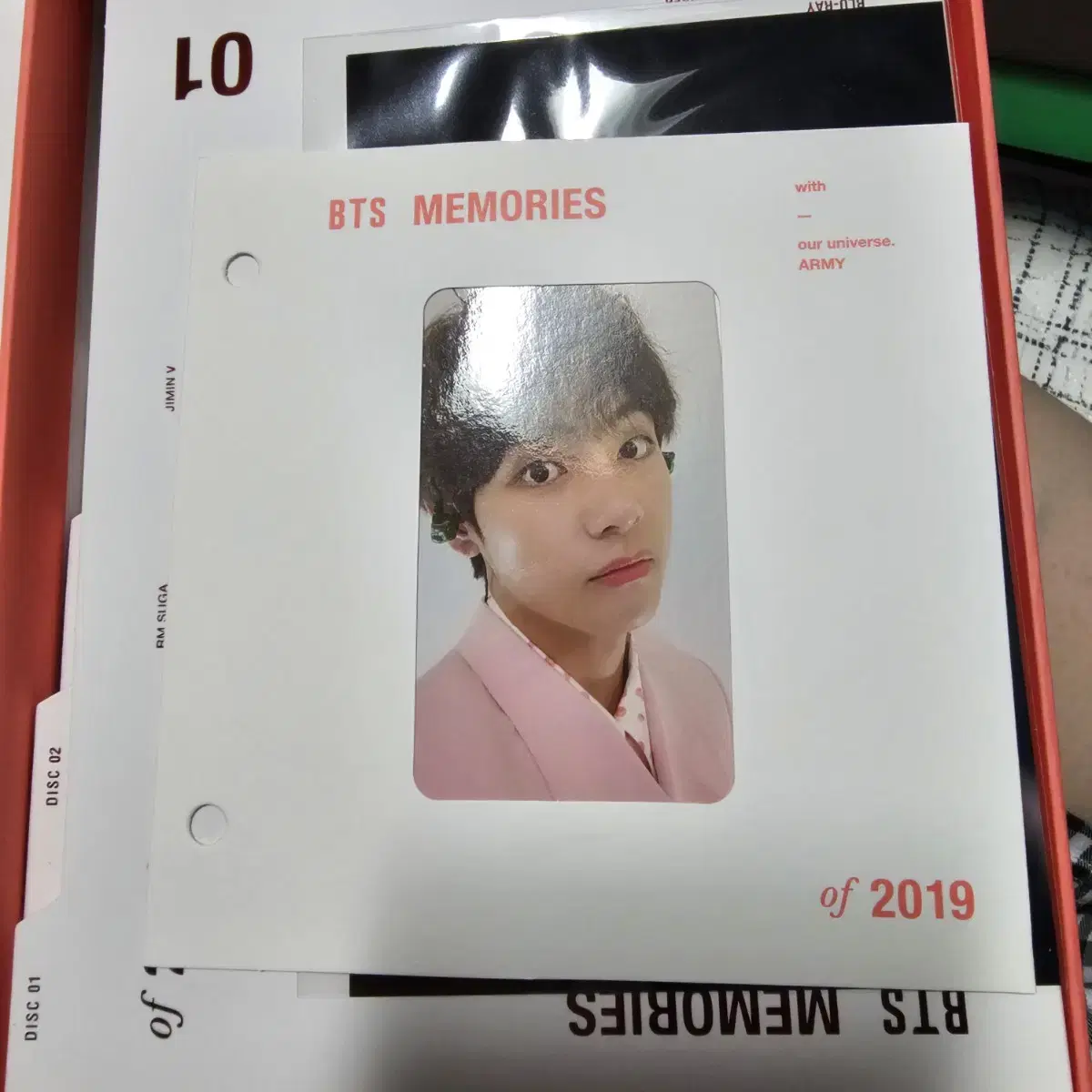 블루레이) BTS MEMORIES OF 2019 뷔 포카